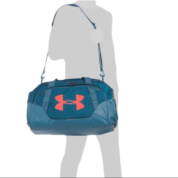 Under Armour LOGO Duffle Bag, Blue - Picture 5 of 8